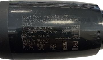 Б/в Блендер Bosch msm2620b 01-200844608