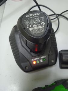 Б/в Шурупокрут Apro 12в, 1,5а, 12dc, 2 акб, зу, кейс 01-200855635