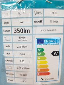 Б/в Світильник Eglo 94109 riga 1 01-200820840
