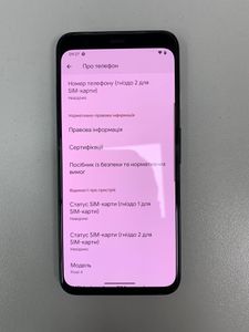 Б/в Мобільний телефон Google pixel 4 6/64gb 01-200892347