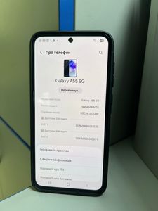 Б/у Мобільний телефон Samsung galaxy a55 5g sm-a556b/ds 8/256gb 01-200893453