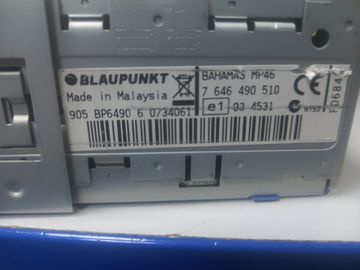 Б/у Магнитола Blaupunkt bahamas mp46 01-200897570