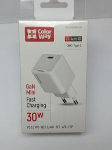 Б/у Мережевий адаптер Colorway cw-chs054pd-wt 01-200899598