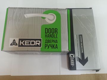 Б/в Ручки дверні Kedr hroz-06.081-al-black mat 01-200908616