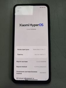 Б/в Мобільний телефон Xiaomi redmi note 11 pro 6/128gb 01-200916576