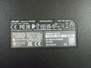 Б/у Ноутбук Asus 16/intel core i7-1355u/ram 32gb/ssd 1000gb/geforce rtx 2050 01-200928437