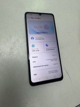 Б/в Мобільний телефон Zte blade a36 4/64gb 01-200932304
