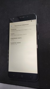 Б/в Мобільний телефон Zte blade a6 lite 2/16gb 01-200933757