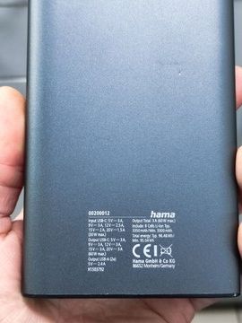 Б/в Повербанк Hama 26800 mah 60вт pd 00200012 01-200937242