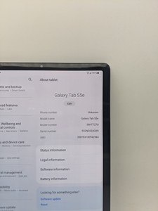 Б/у Планшет Samsung galaxy tab s5e 4/64gb 01-200983363