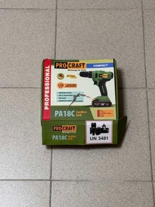 Б/в Шурупокрут Procraft pa-18c compact 2акб зп 01-200999746