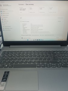 Б/в Ноутбук Lenovo 15/celeron 6305 ddr4/4gb ddr4/ssd 128 gb/*інтегрована 01-201043938