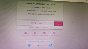 Б/в Планшет Apple ipad 10.2 2021 wi-fi 64gb 01-201062391
