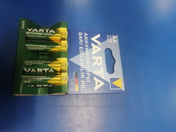 Б/у Батарейки Varta aa 2700 mah упак із 4шт 01-201074725