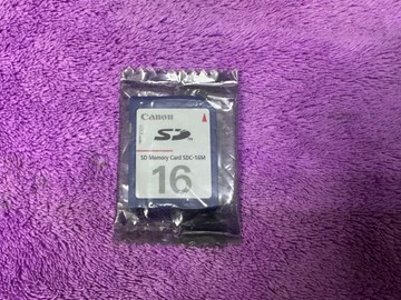 Б/в Флешка Canon card sdc-16m 01-201123733