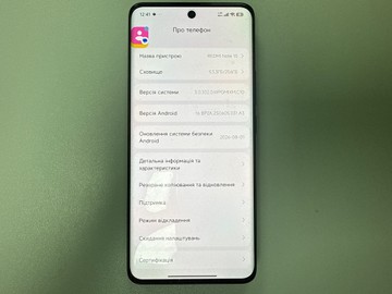 Б/в Мобільний телефон Xiaomi redmi note 15 4g 8/256gb 01-201137883