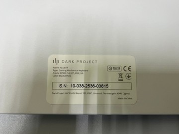 Б/в Клавіатура Dark Project alu87a daylight ansi eng/ua 01-201150159