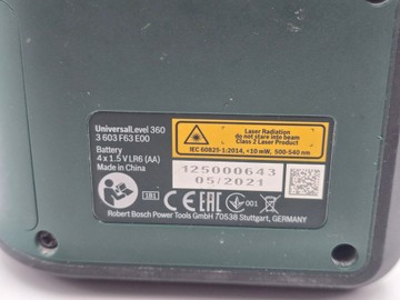 Б/в Лазерний нівелір Bosch universallevel 360 01-201099590