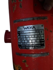 Б/в Установка алмазного буріння Weka dk 52 + ks 50 01-201156898