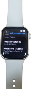 Б/в Смарт-годинник Apple watch series 9 gps 41mm aluminum case 01-201096501