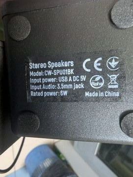 Б/у Акустика Color Way cw-spu01bk 01-200783975