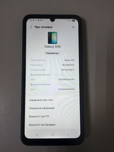 Б/у Мобильный телефон Samsung galaxy a06 4/128gb 01-200839132