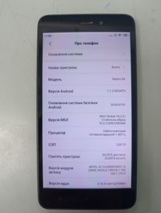 Б/в Мобільний телефон Xiaomi redmi 4a 2/32gb 01-200848793