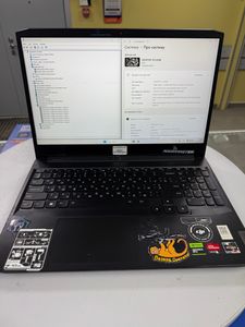 Б/в Ноутбук Lenovo 15/ryzen 5 5500h ddr4/16gb ddr4/hdd *відсутній/ssd 512 gb/geforce rtx2050 4gb 01-200862098