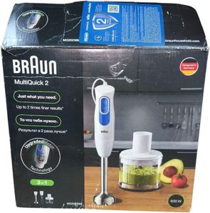 Б/у Блендер Braun mq 20236 m wh 01-200868550