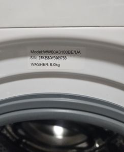 Б/у Стиральная машина Samsung ww60a3100be 01-200870507