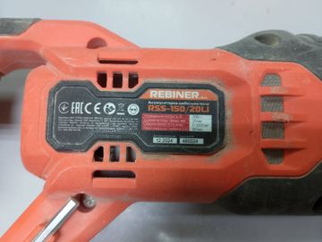 Б/у Сабельная пила Rebiner rss-150/20li / 2акб / зп 01-200918505