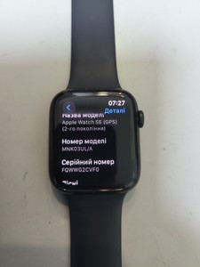 Б/в Смарт-годинник Apple watch se 2 gps 44mm aluminium case 01-200949041