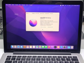Б/в Ноутбук Apple macbook pro/ a1502 13,3"/ core i5 2.7ghz/ram8gb/ssd256gb/iris 6100 01-200954643