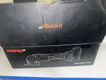 Б/в Набір інструментів Dnipro-M dga-201bc ultra +cd-200 bc ultra +2 акб 20v 4ah + зп 01-200973975