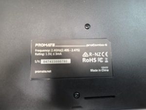 Б/в Клавіатура + миша usb Promate procombo-6 01-200996878