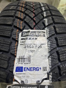 Б/в Автомобільні шини Bridgestone bridgestone blizzak lm005 235/50 r20 01-201007122