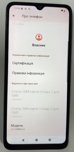 Б/в Мобільний телефон Xiaomi redmi a3 3/64gb 01-201007472