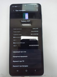 Samsung galaxy a07 8/256gb