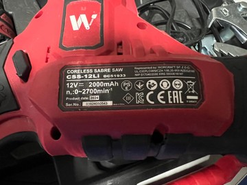 Б/в Шабельна пила Worcraft css-12li 01-201002783