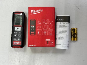 Б/у Лазерный нивелир Milwaukee ldm 50 01-201028556