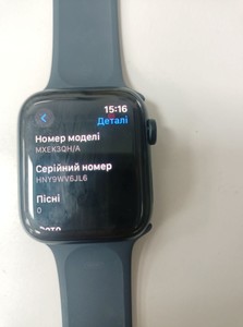 Б/в Смарт-годинник Apple watch se 2 gps 44mm aluminium case 01-201033982