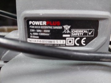 Б/у Угловая шлифмашина Powerplus powe40030 01-201038847
