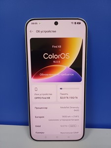 Б/в Мобільний телефон Oppo oppo find x8 12/512gb 01-201042432