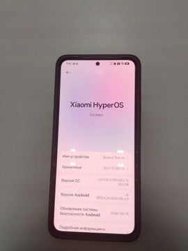 Б/в Мобільний телефон Xiaomi redmi note 14 5g 6/128gb 01-201072192