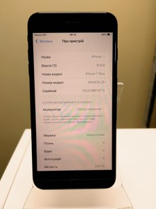 Б/в Мобільний телефон Apple iphone 7 plus 256gb 01-201077645