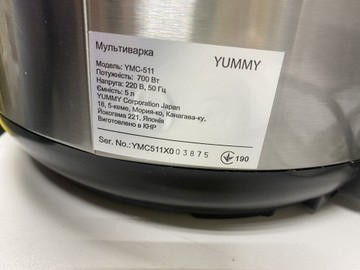 Б/в Мультиварка Yummy ymc-511x 01-201082331