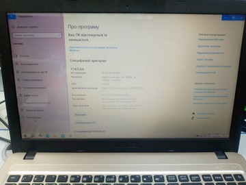 Б/в Ноутбук Asus 15/celeron n3060 ddr3/4gb ddr3/hdd 500 gb/*інтегрована 01-201082412