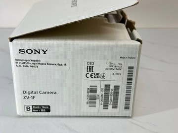 Б/в Компактний фотоапарат Sony zv-1f 01-201092449