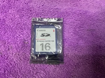 Б/в Флешка Canon card sdc-16m 01-201123733