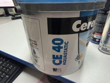Б/в Суміш для затирання швів Ceresit ce40 aquastatic 5kg (колір 46 "карамель") 01-201140325